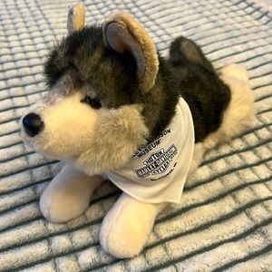Harley Davidson Plush Husky